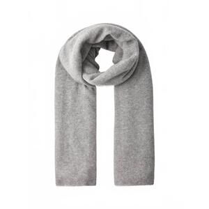 NEW WHITE + WARREN women's cashmere travel wrap in grey